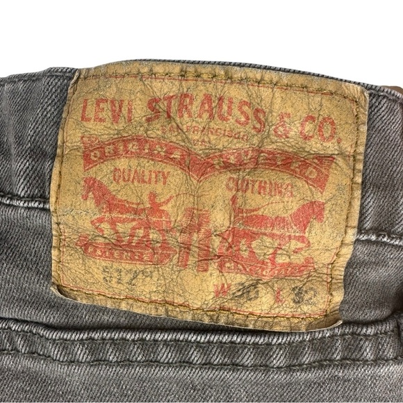 Levi’s Levi Strauss & Co. Vintage 512 Jeans - Gray Men’s Size W30 L32 - RARE - Picture 6 of 10